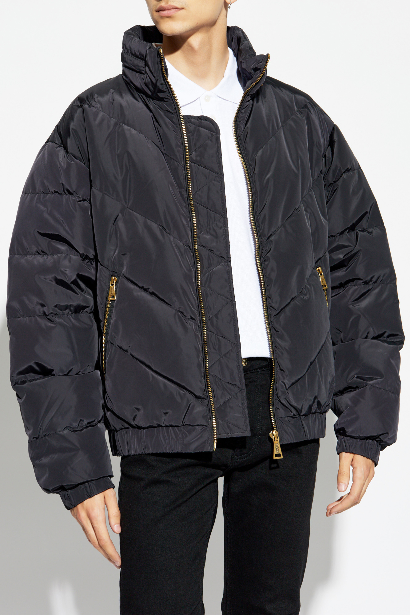 Versace collection down jacket hotsell